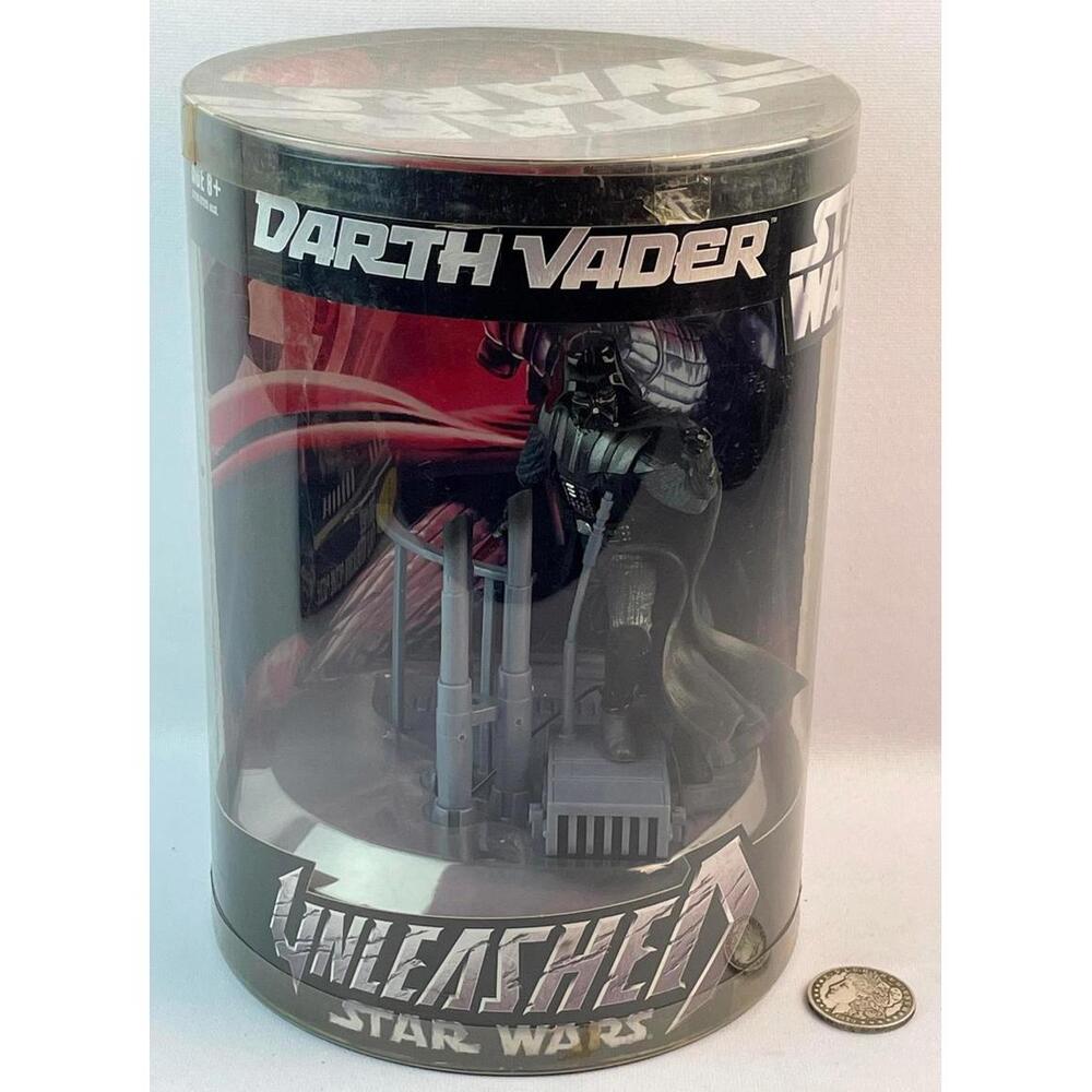 Darth Vader (Cylinder) 2006 STAR WARS 7" Unleashed NEW SEALED Bespin